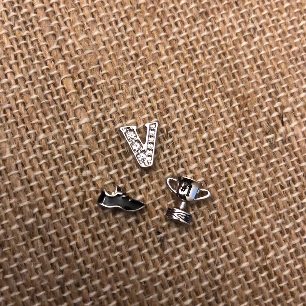 3 Origami Owl charms
